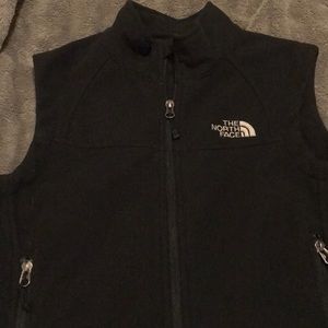 North Face black vest